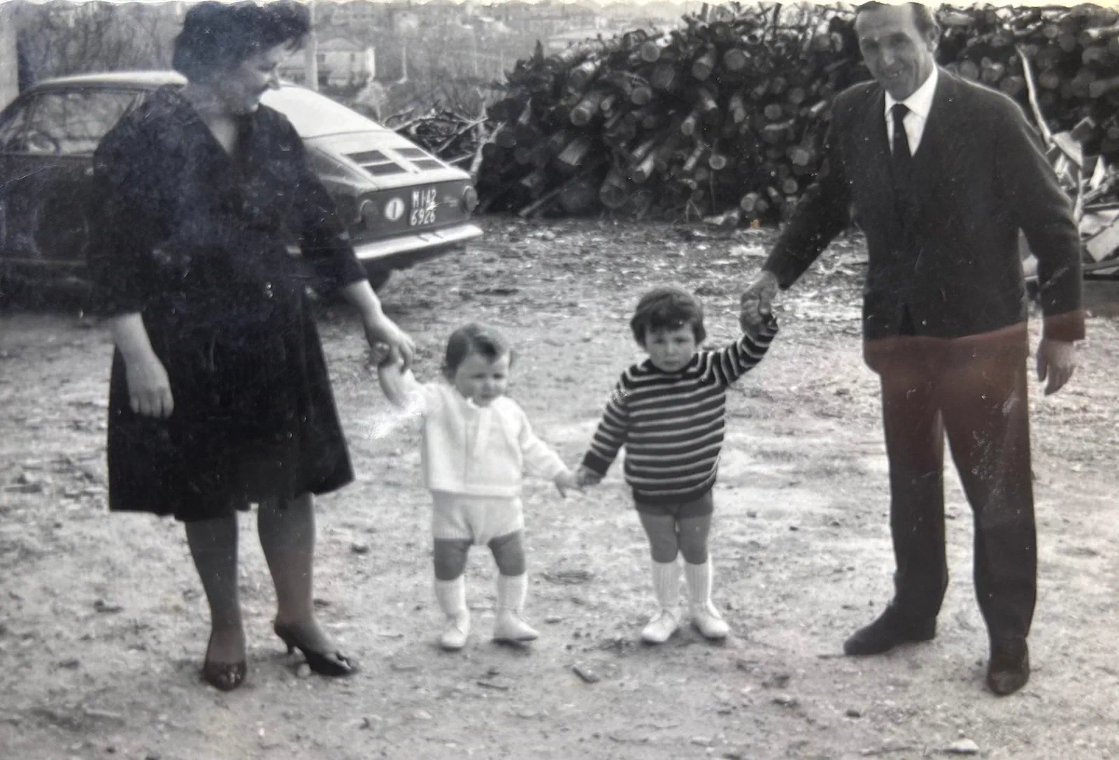 Historic photo of the Tamellini family